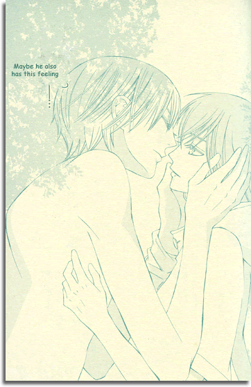 Yuda and Johannes almost kiss