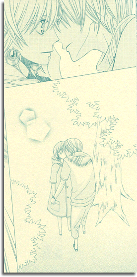 Johannes kisses Yuda on the cheek